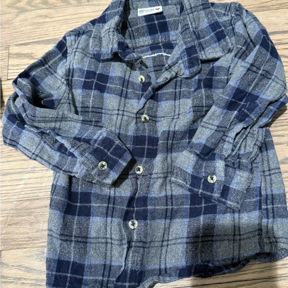 Mish Kids Shirt with Football Patch